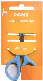 Pony Mini Tailor Shears Embroidery Scissors Small Scissors Elbow Pointed Scissors Pack of 2 pcs