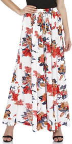 TNQ Women Rayon Printed Floral Full Flared Sharara Palazzo Pants  Rayon Sharara  Printed Summer Palazzo