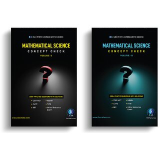                       CSIR NET Mathematical Science Books of Practice (Vol I  II)                                              