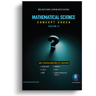                       CSIR NET Mathematical Science Concept Check Book with 3000+ Questions                                              
