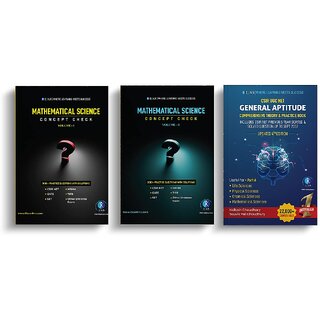                       CSIR NET Mathematical Science Books of Practice (3 books)                                              