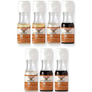                       Golden Eagle Combo Of Food Essence 7 Different Flavours For Cake Baking, 20ml Each Liquid Food Essence(140 ml)                                              