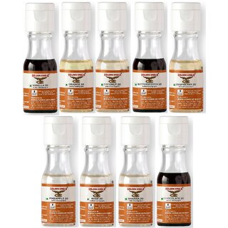 Golden Eagle Combo Of Food Essence 9 Different Flavours For Cake Baking, 20ml Each Liquid Food Essence(180ml)