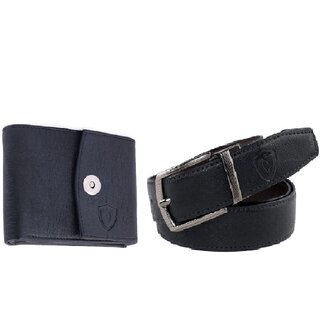 Combo of Keviv Men Brown Genuine Leather Reversible Belt and Black Artificial Leather Wallet - Mini (8 Card Slots) Combo of Keviv Men Brown Genuine Leather Reversible Belt and Black Artificial Leather Wallet - Mini (8 Card Slots)