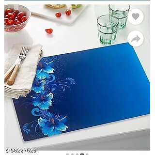                       M/S Revaxo Rectangular Pack Of 6 Table Placemat (Multicolor, Pvc)                                              