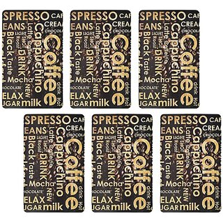                       M/S Revaxo Rectangular Pack Of 6 Table Placemat (Multicolor, Pvc)                                              