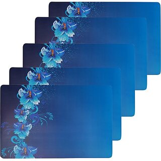 M/S Revaxo Rectangular Pack Of 6 Table Placemat (Multicolor, Pvc) M/S Revaxo Rectangular Pack Of 6 Table Placemat (Multicolor, Pvc)