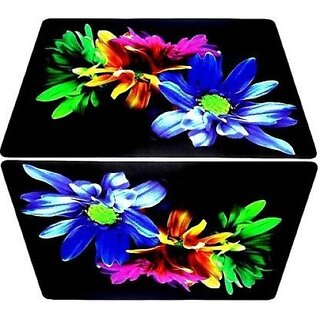                       Revexo Rectangular Pack Of 6 Table Placemat (Multicolor, Pvc)                                              