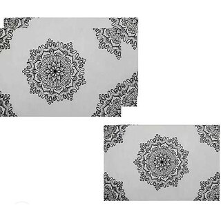                       M/S Revaxo Rectangular Pack Of 6 Table Placemat (Multicolor, Pvc)                                              
