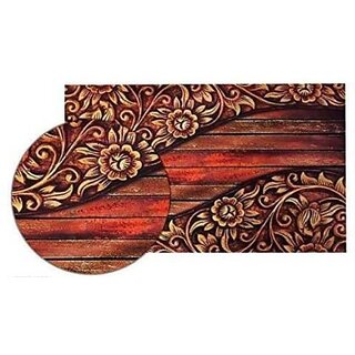                       M/S Revaxo Rectangular Pack Of 6 Table Placemat (Multicolor, Pvc)                                              