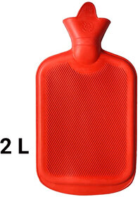 Mycure Rubber Water Bottle 2 L Hot water bag for Pain Relief  Massager