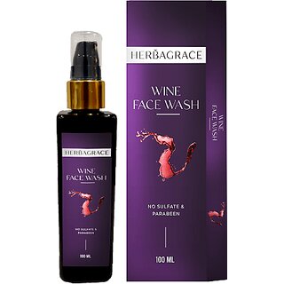 Herbagrace Wine Facewash