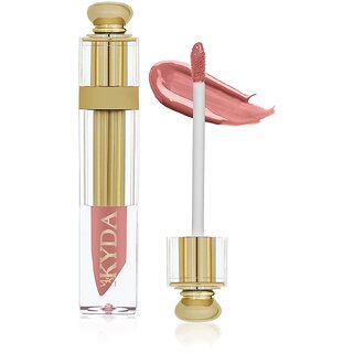                       KYDA Glossy liquid waterproof long lasting stasy up to 8-12hrs High shine non drying lipstick (6.6ml,Field Trip)                                              