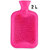 Mycure Rubber Water Bottle 2 L Hot water bag for Pain Relief  Massager