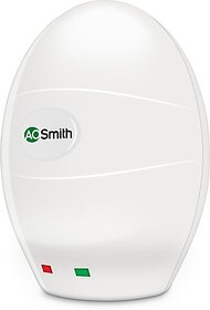 (Refurbished) AO Smith EWS-3 Glass Lined 3 Litre 3KW Instant Water Heater (Geyser) White Body - 8 Bar Pressure Rating