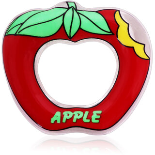                       Aseenaa Apple Water Filled Teether, Cooling Teether, BPA free 3M+ Teether For Baby ( Apple - Red )                                              