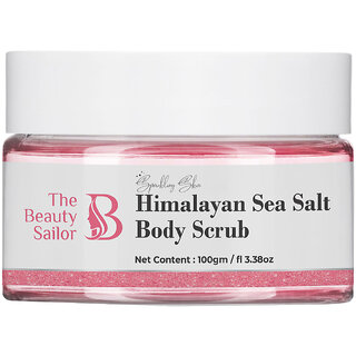 The Beauty Sailor- Sparkling Skin himalyan sea salt body scrub body polishing scrub