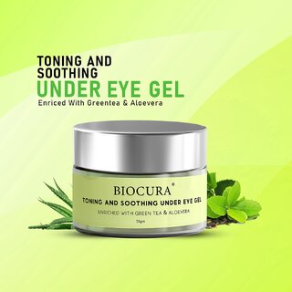                       TONING AND SOOTHING UNDER EYE GEL-30 gm                                              