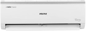 Voltas 1 Ton 3 Star, Inverter Split AC(Copper, 4-in-1 Adjustable Mode, Anti-dust Filter, 2023 Model, 123V Vectra Elite