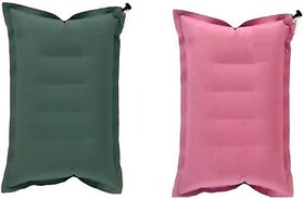 Peshkar Air Solid Sleeping Pillow Pack Of 2  (Multicolor)