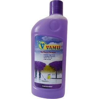                       Vamu Surface  Floor cleaner - Levender 500 ml Suitable for All Floors and Cleaner Mops, Anti Bacterial Formulation                                              