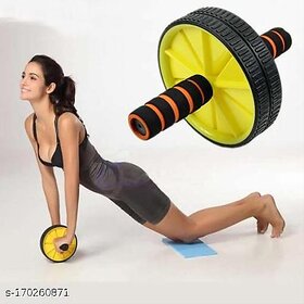 U.S.Traders Ab Exercise Roller  Balance Wheel Roller  Ab Wheel Roller (Soft Cushioned Handle)