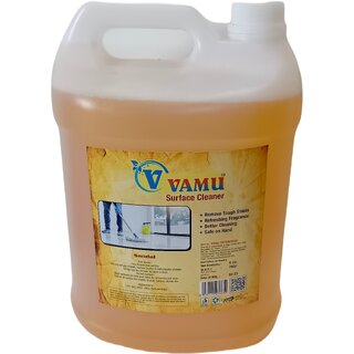                       Vamu Surface  Floor cleaner - Sandal 5 Ltr Suitable for All Floors and Cleaner Mops, Anti Bacterial Formulation                                              