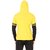 SKYFIT Hooded Neck Tshirts For men Men Solid Hooded Neck Yellow T-Shirt