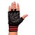 SKYFIT Palm Support Weight lifting Gym Sports Gloves Gym & Fitness Gloves  (Black, Red)