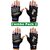 SKYFIT COMBO PACK 2 Gym Sports And Riding Gloves Gym & Fitness Gloves  (BLUE & BLACK)