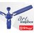 HI-Choice ceiling fan pankha 1200mm / 48 inch High Speed Decorative 400 RPM (100% CNC Winding) Ceiling Fan 2 Yrs Warranty (Silver Blue)