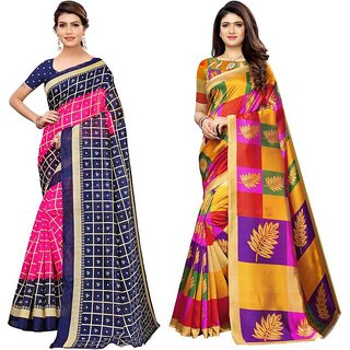                       SVB Sarees Art Silk Saree Combo Of 2 Saree                                              