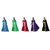 SVB Sarees Multicolour Art Silk Saree With Blouse Piece