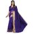 SVB Sarees Multicolour Art Silk Saree With Blouse Piece
