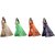 SVB Sarees Multicolour Art Silk Saree With Blouse Piece