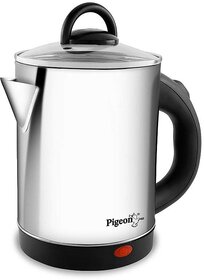 Pigeon by Stovekraft Quartz Electric Kettle (14299) 1.7 Litre with Stainless Steel Body; used for boiling Water; making