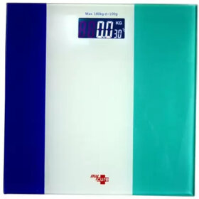 Mycure Digital Personal Weighing Scale and Bathroom Scale with Precise and Accurate measurement (PSD-SUGP01)
