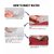 Mycure Electrical Hot Water Bag (Hot Gel Bag) for Pain Relief  Massager (WBVP-01-R)
