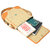 AQUADOR messenger bag of canvas and genuine leather(AB-CL-1531)