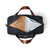 AQUADOR Duffel bag of canvas and genuine leather(AB-CL-1535)