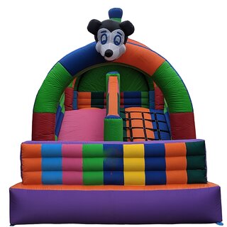 Ganesh Sky Balloon Bouncy (9X12 Feet) Inflatable Bouncer Kids Bounce with (1 Air Blower and 2 Line)