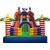 Ganesh Sky Balloon Bouncy (12x18 Feet) Inflatable Bouncer Kids Bounce with (1Air Blower And 1 Blower)