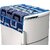 REVEXO Refrigerator Cover (Width: 20 cm, Multicolor)