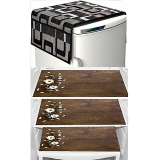                       REVEXO Refrigerator Cover (Width: 20 cm, Multicolor)                                              