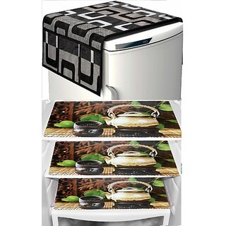                       REVEXO Refrigerator Cover (Width: 20 cm, Multicolor)                                              