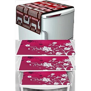 REVEXO Refrigerator Cover (Width: 20 cm, Multicolor) REVEXO Refrigerator Cover (Width: 20 cm, Multicolor)