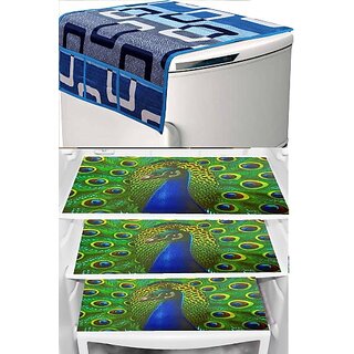 REVEXO Refrigerator Cover (Width: 20 cm, Multicolor) REVEXO Refrigerator Cover (Width: 20 cm, Multicolor)