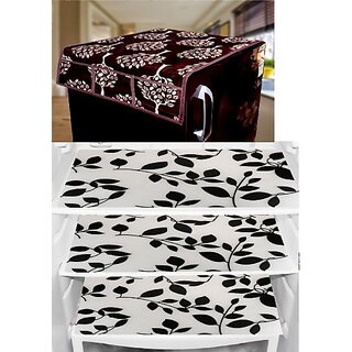 REVEXO Refrigerator Cover (Width: 20 cm, Multicolor) REVEXO Refrigerator Cover (Width: 20 cm, Multicolor)