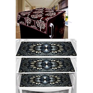 REVEXO Refrigerator Cover (Width: 20 cm, Multicolor) REVEXO Refrigerator Cover (Width: 20 cm, Multicolor)