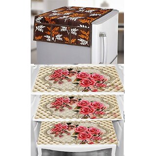REVEXO Refrigerator Cover (Width: 20 cm, Multicolor) REVEXO Refrigerator Cover (Width: 20 cm, Multicolor)